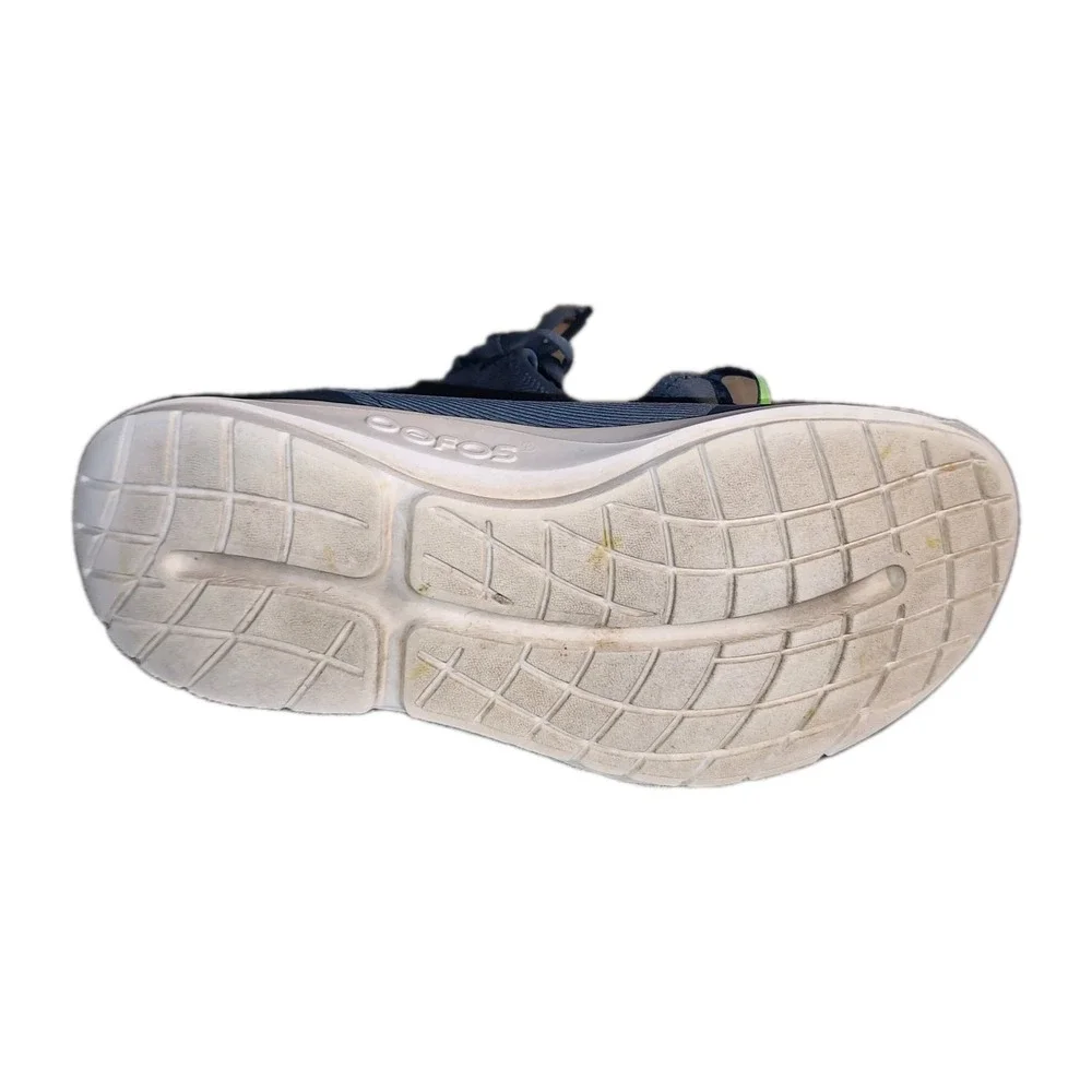 OOFOS OOmg Sport LS Low‎ Shoe - Recovery Blue Sneaker Shoes Men's 9.5